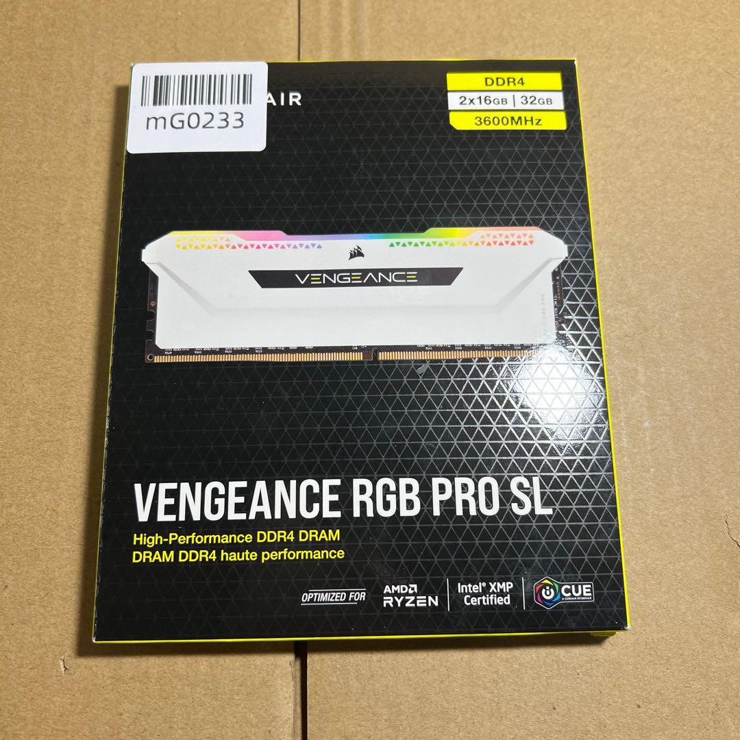 CORSAIR DDR4-3600MHz デスクトップPC用 メモリ