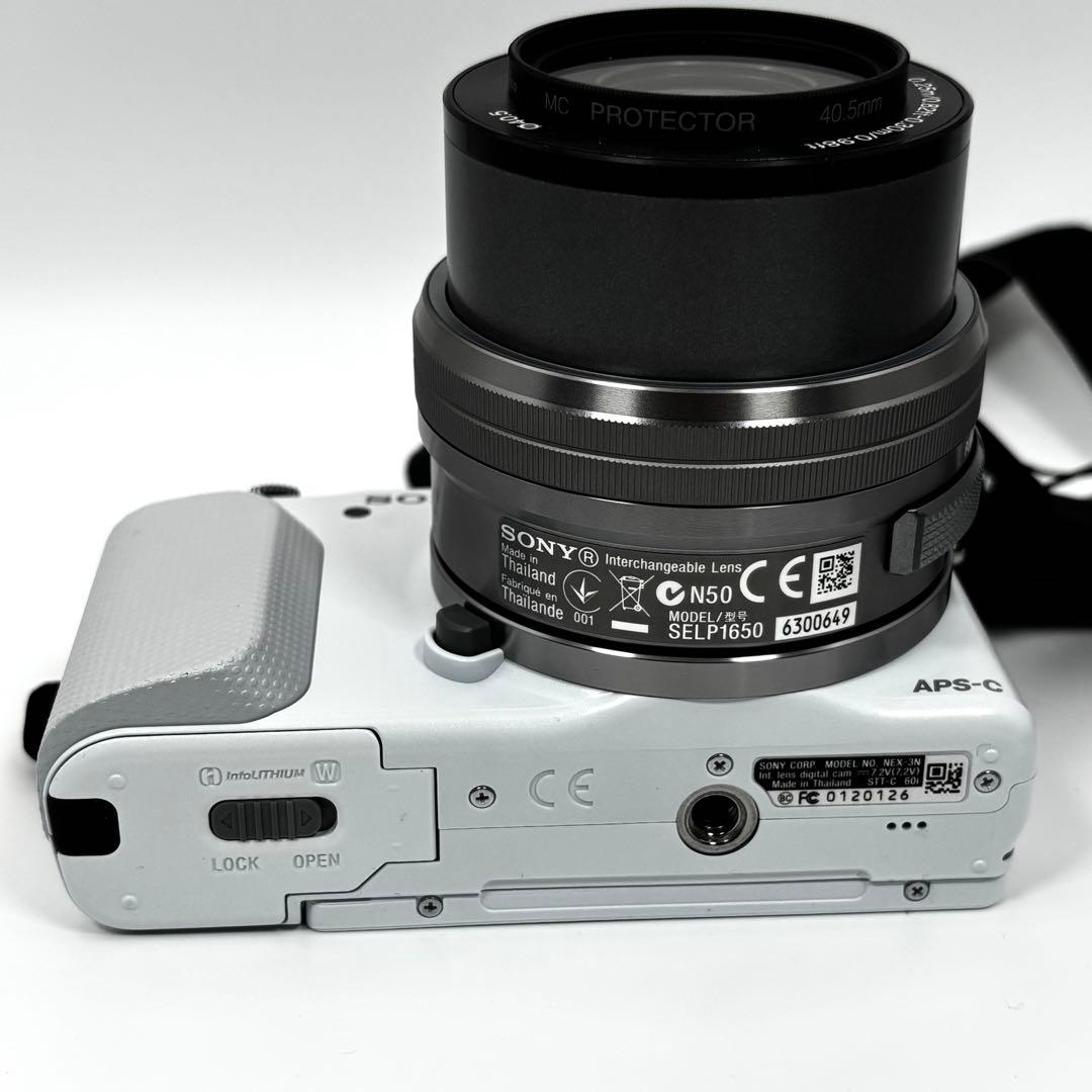 SONY NEX-3N レンズキット 16-50mm 動作品 液晶不良あり