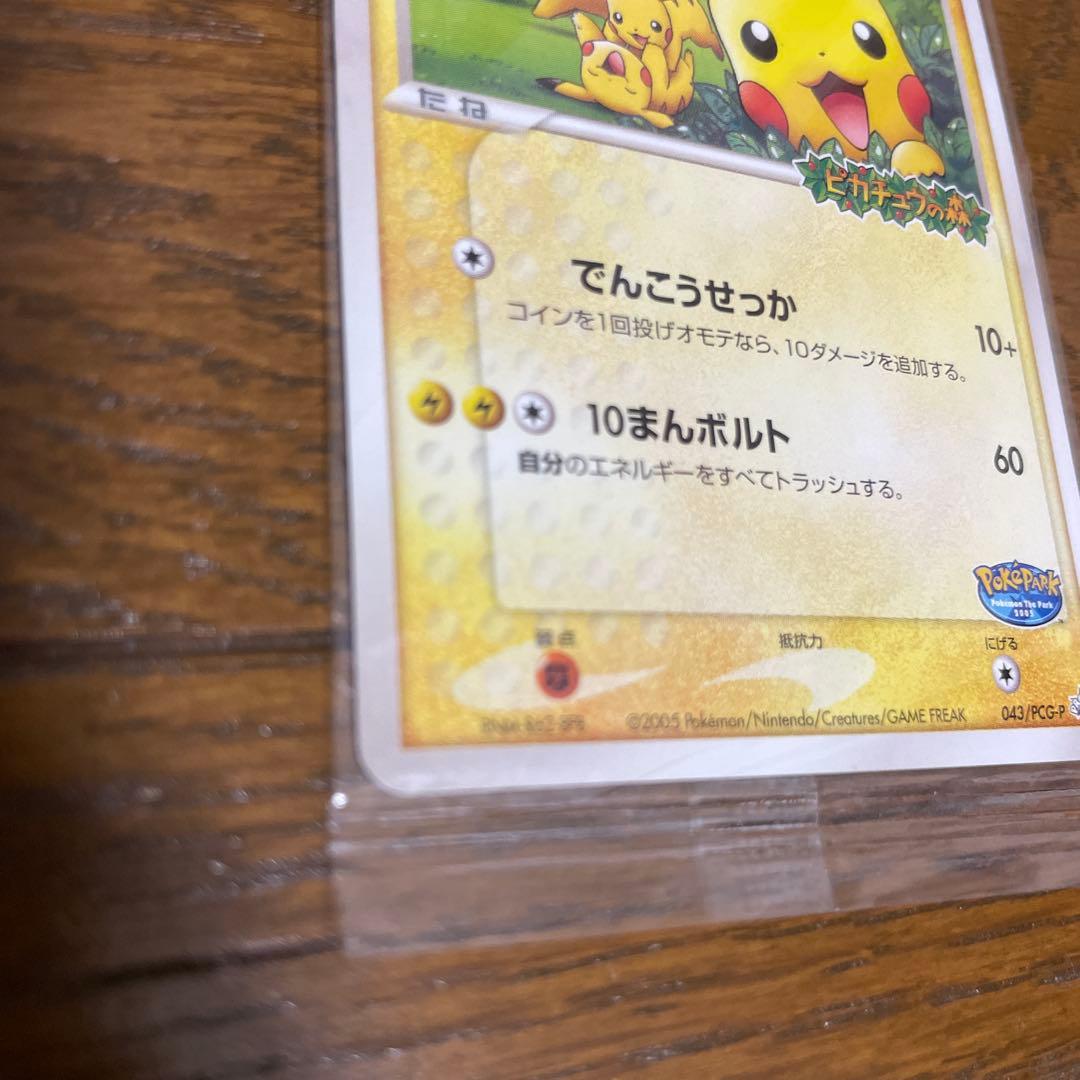 M*y様 ポケパークのピカチュウPROMO PCG-Pプロモカード043/PCG