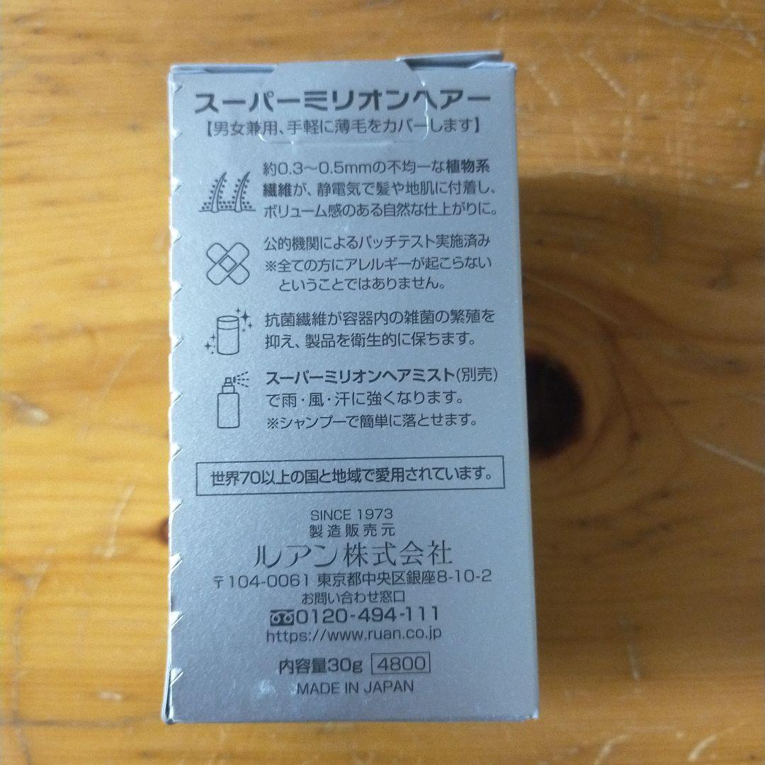 値下げしました☆スーパーミリオンヘアー　ブラック 30g