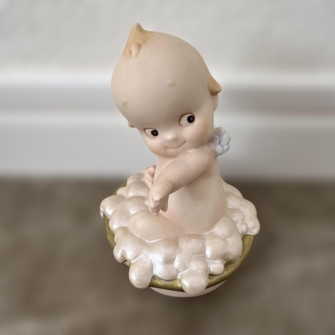加藤工芸 陶器 ローズオニールキューピー 廃盤 4体セット売り