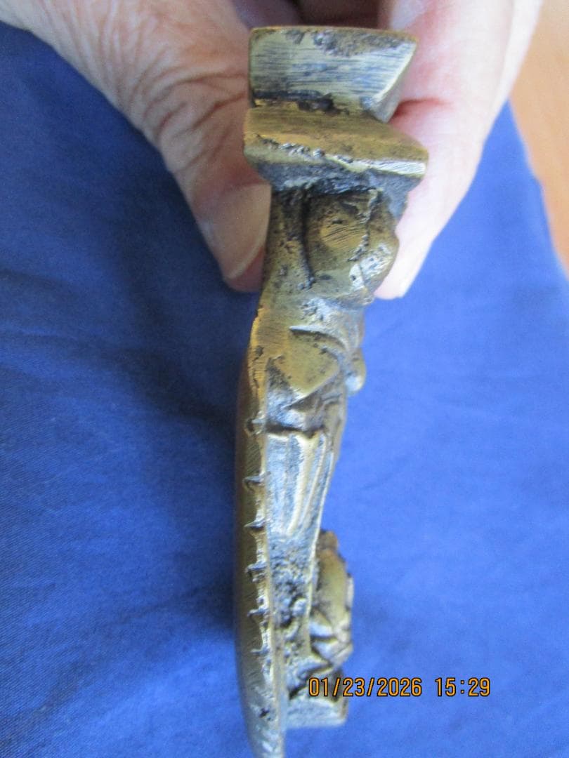 仏像　金属製仏像　時代物　1体