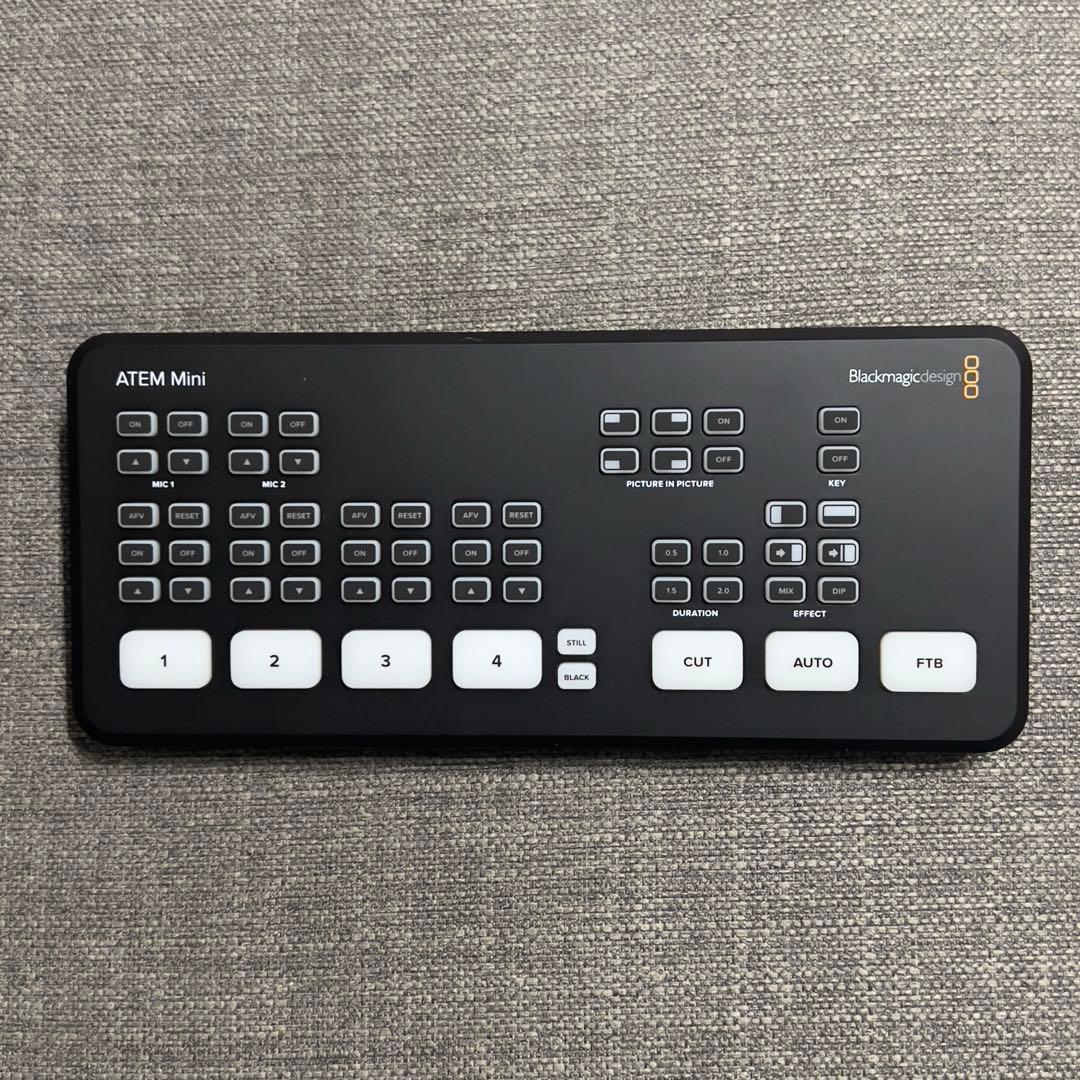 【ほぼ未使用(接続確認のみ)】ATEM Mini