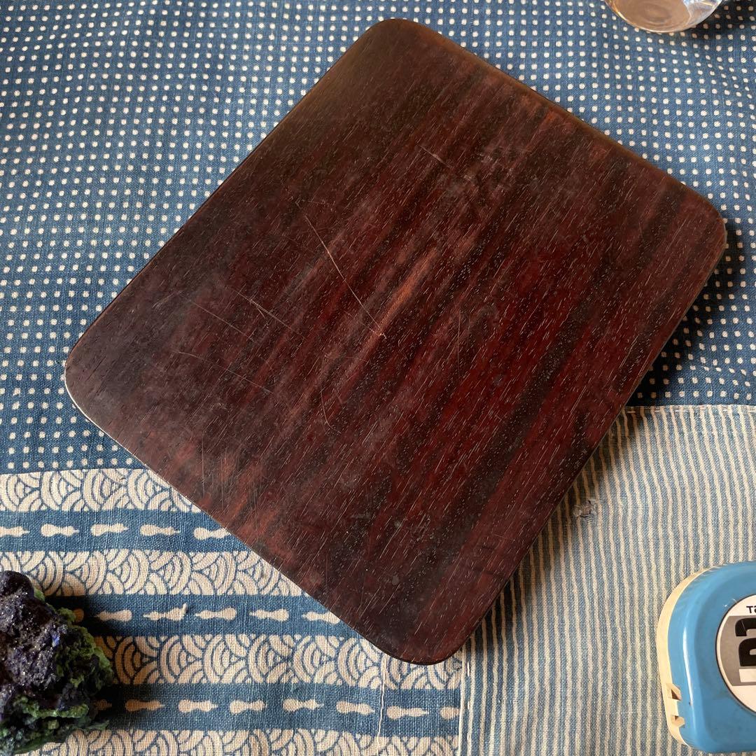 唐木　香炉台　煎茶盆（せっちゃんぼん）花台（かだい）骨董品