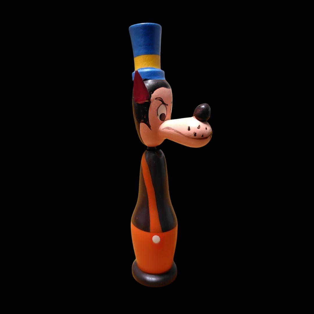 ディズニー　ミッキー　ドナルド　まんがこけし　アンティーク　レトロ　4個セット