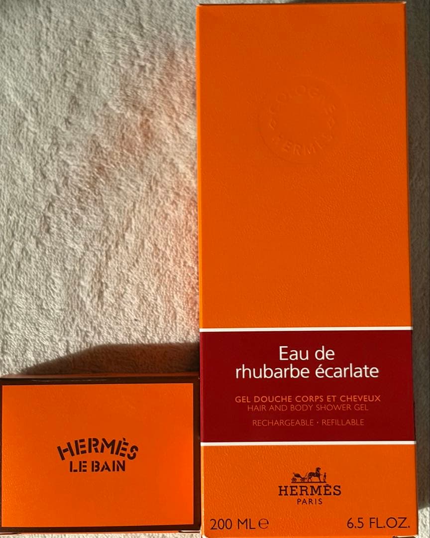 新品未使用品 HERMES ヘア・ボディシャワージェル200ML