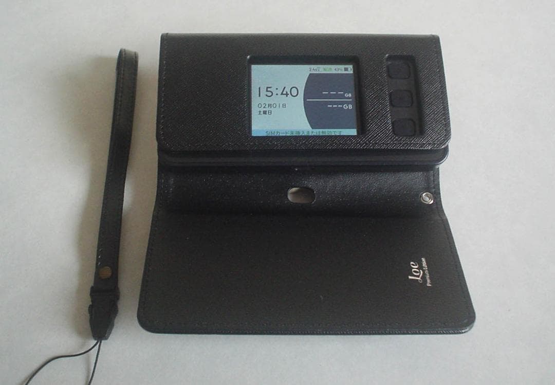 Speed Wi-Fi 5GX12 モバイルルータ+専用ケース