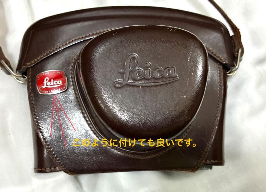 ライカ超レアLeica Certificate of Import シルバーピン