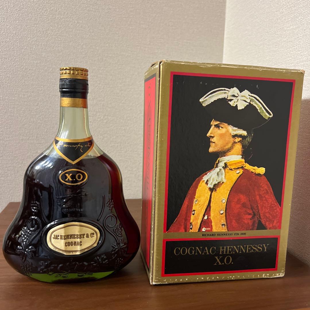 JA’s Hennessy XO 金キャップ グリーンボトル 箱付 古酒