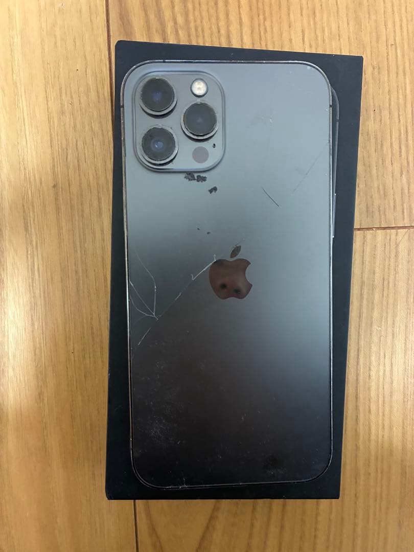 飯*尾様 iPhone12 ProMax 256gb 背面割れ