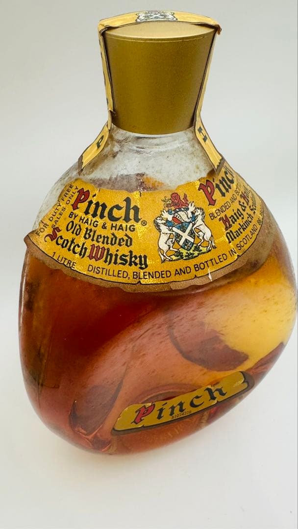 Pinch ブレンデッドウイスキー スコッチ760ml 43%ユニークボトル