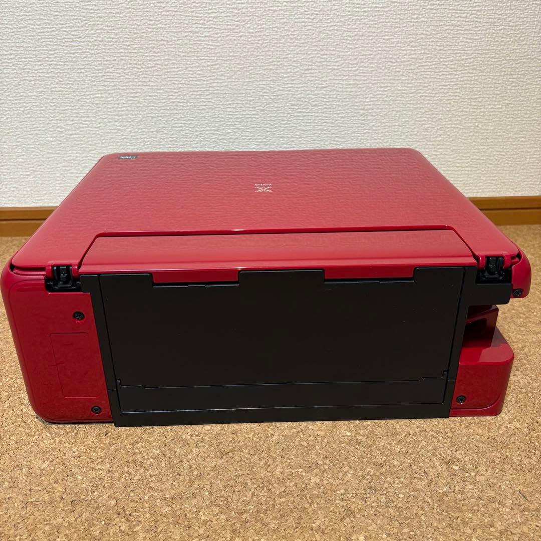 【美品】総印刷480枚！インク新品！Canon プリンター TS8130 レッド