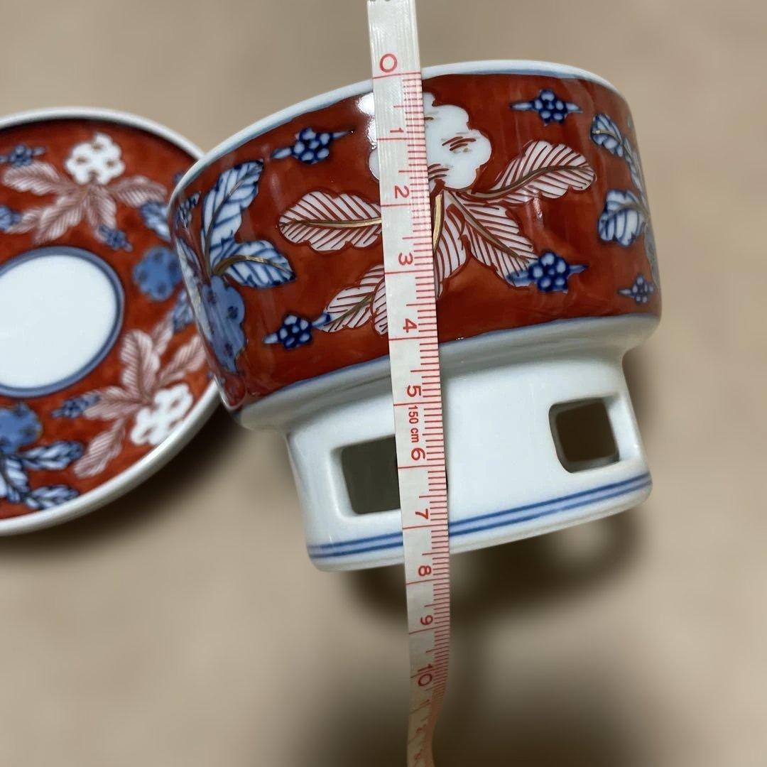 先代源右衛門　古伊万里風蕪絵　蒸椀未開封　傳　日本の器　木箱あり