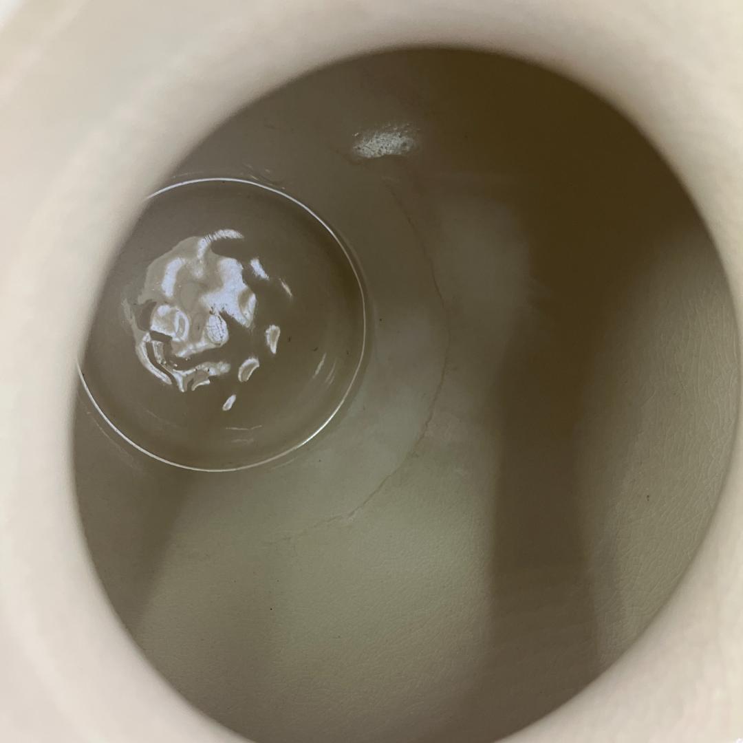九谷焼 秀幸 花瓶 鴛鴦 菊 共箱付き　　 R8SB356