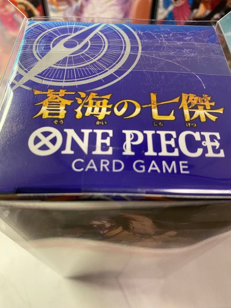 ワンピースカード 蒼海の七傑テープ付き未開封BOX