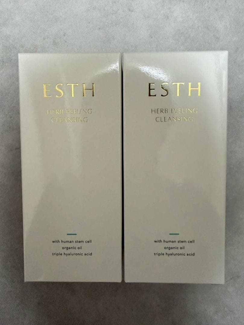 ESTH ハーブピーリング クレンジング ２本 ハーブスパークリングミスト