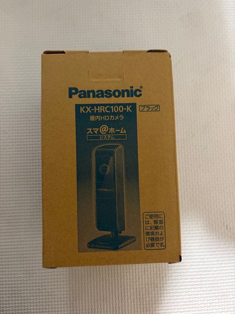 【新品/未開封】Panasonic KX-HRC100-K 防犯カメラ ブラック
