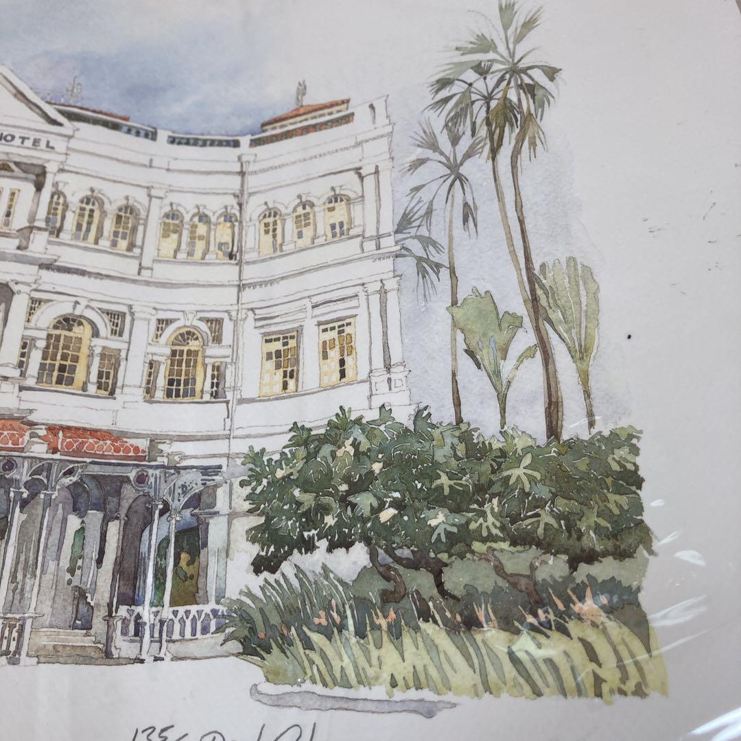 未使用品　シンガポールRaffles Hotel シリアル入り　ラッフルズホテル