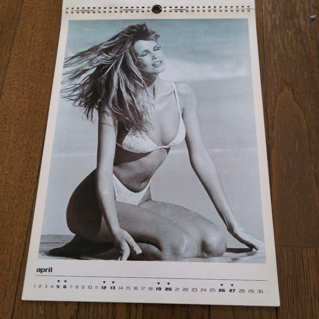 カレンダー・スケジュール Claudia Schiffer1997,98calendar