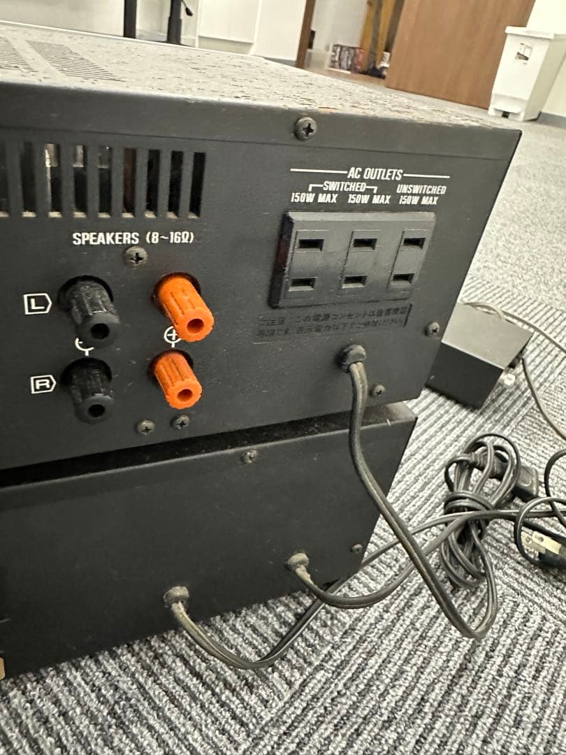 ★動作未確認★Technics SU-2500 ST-2500 アンプ