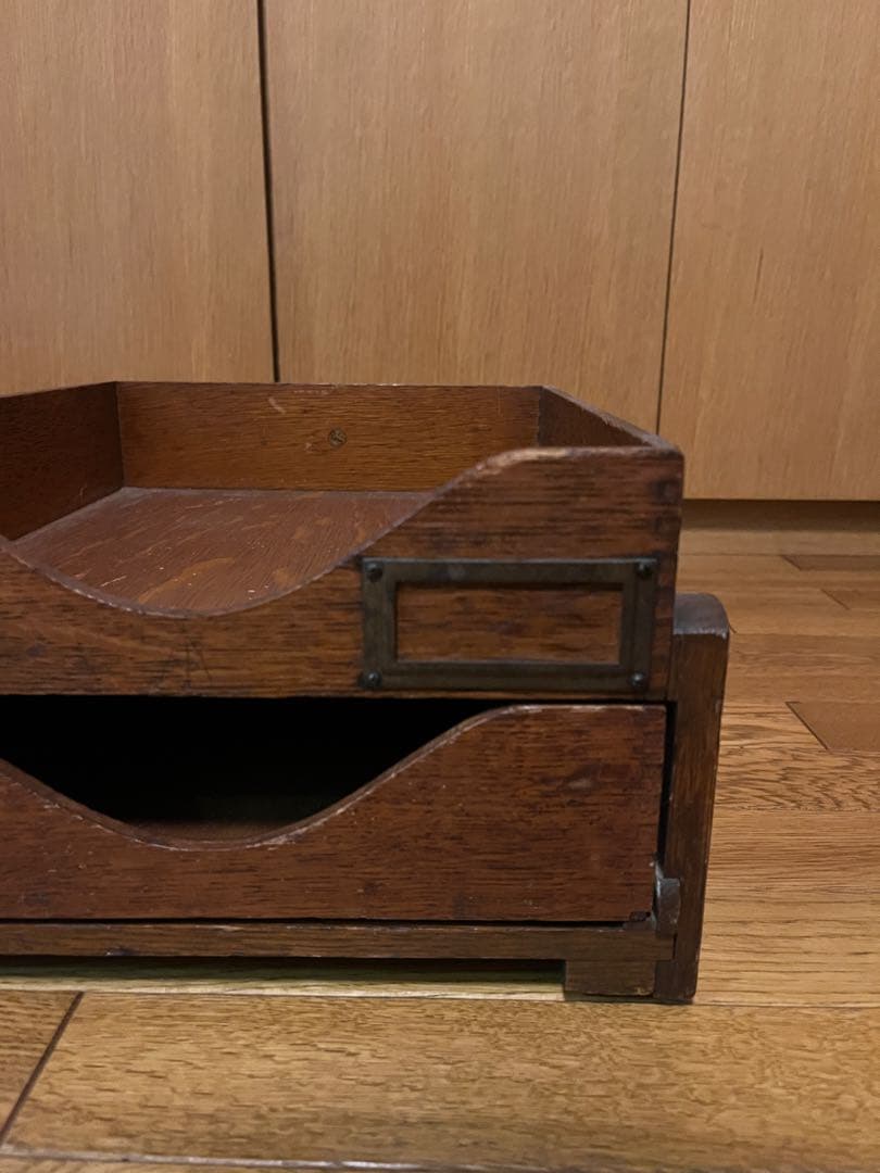 アメリカ ヴィンテージ デスクトレー DESK TRAY USA オーク
