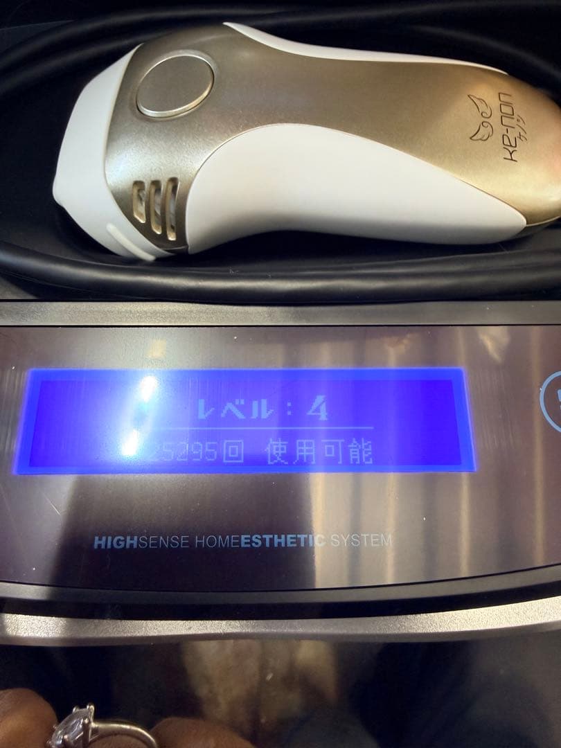 ケノン　Ver6.0 カートリッジ付き ゴールド 脱毛器