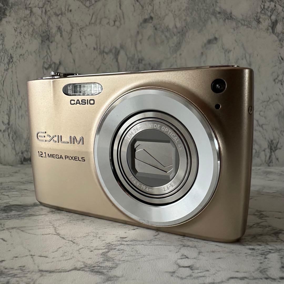美品 CASIO EXILIM EX-Z400 コンデジ ゴールド デジカメ
