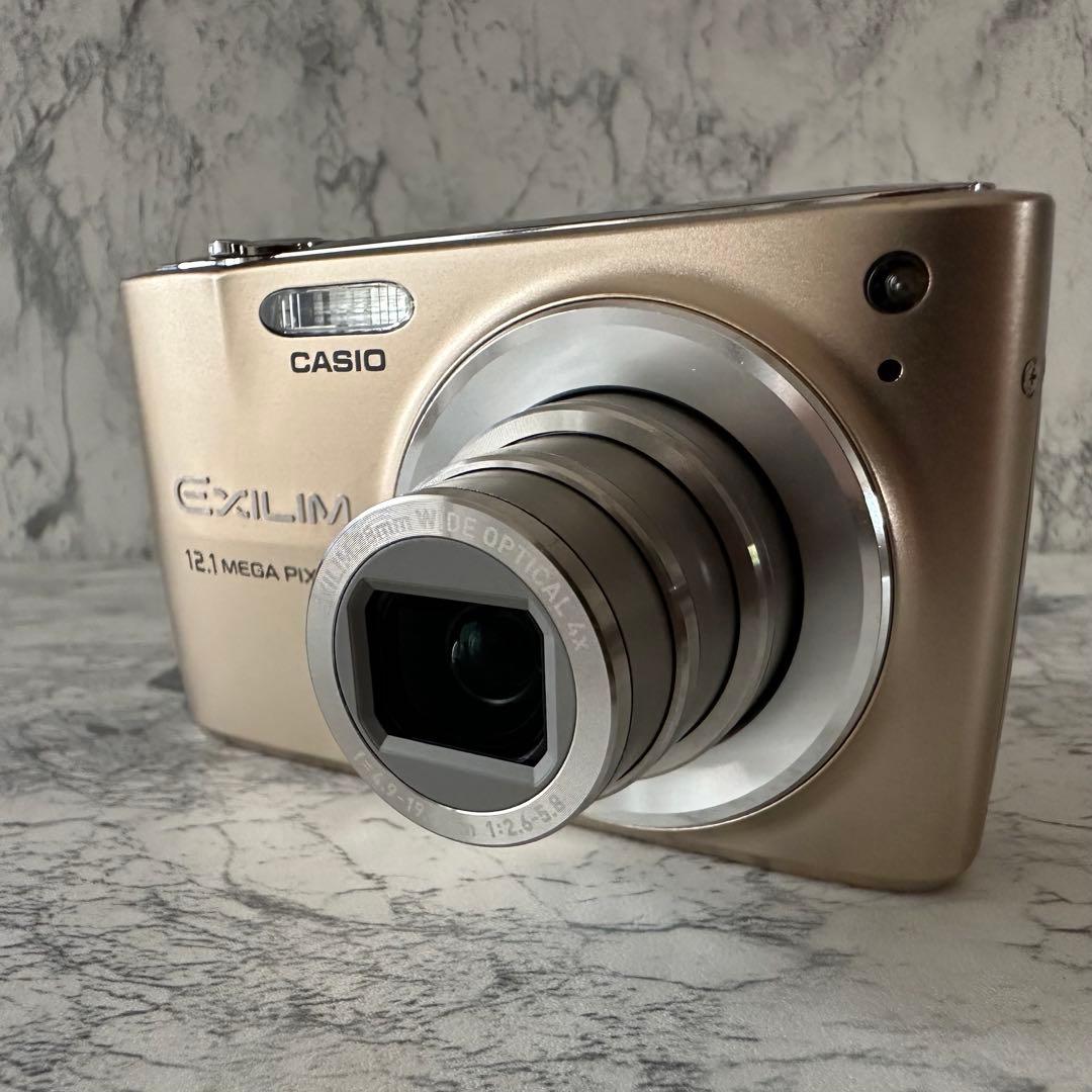 美品 CASIO EXILIM EX-Z400 コンデジ ゴールド デジカメ