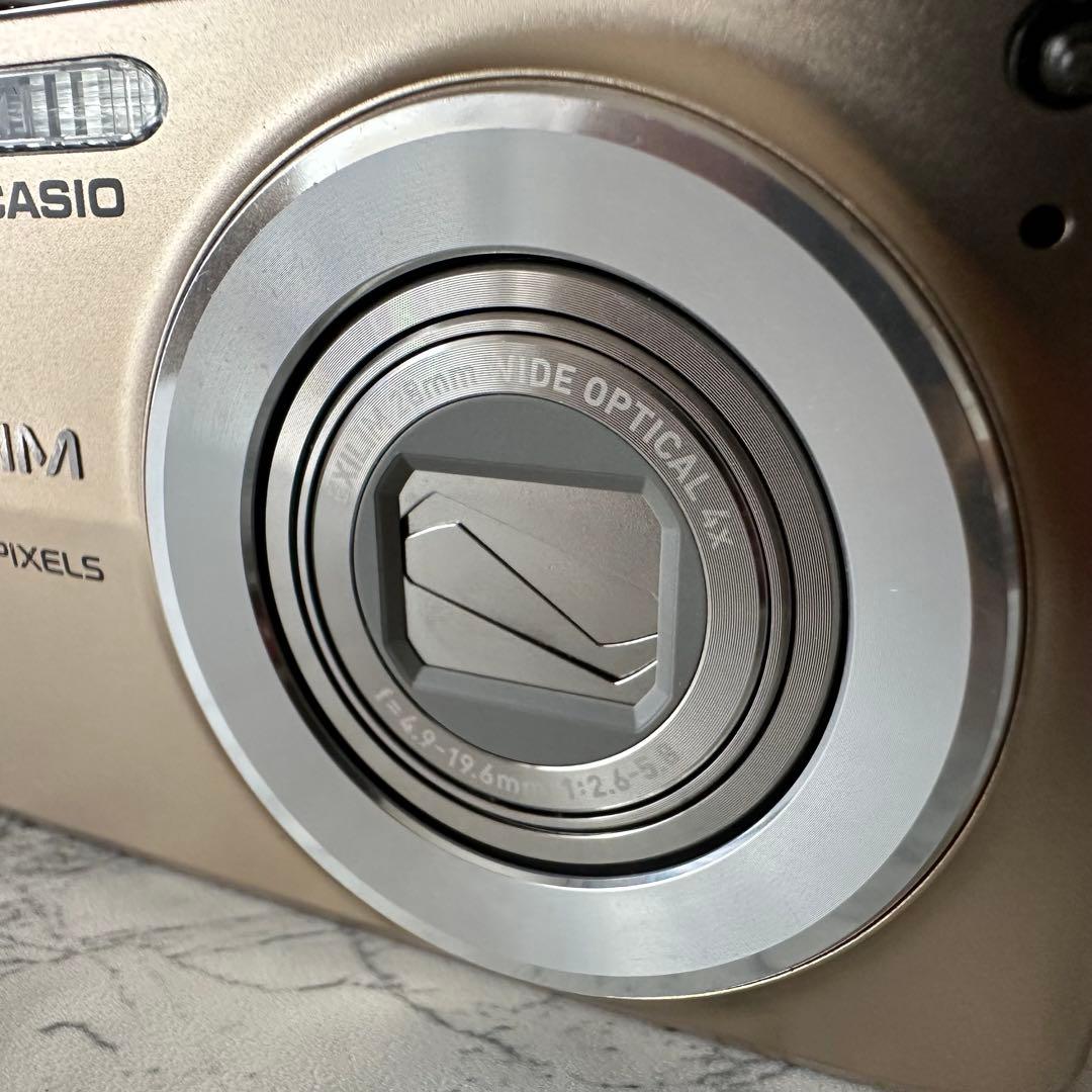 美品 CASIO EXILIM EX-Z400 コンデジ ゴールド デジカメ