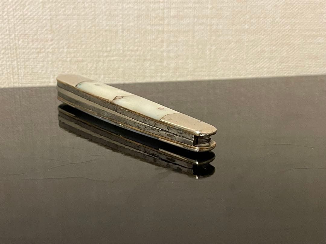 チャレンジカトラリー（株）　コネチカット　アンティーク　MOP 3枚刃ナイフ