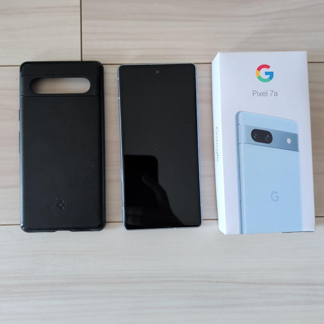 【美品・付属品有】Google Pixel 7a ※Spigen ケース付