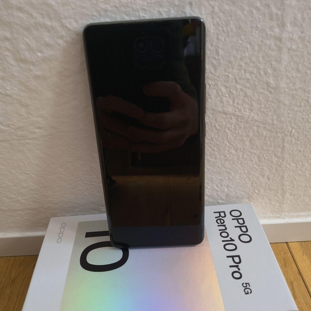 OPPO Reno10 Pro 5G 本体　シルバーグレー