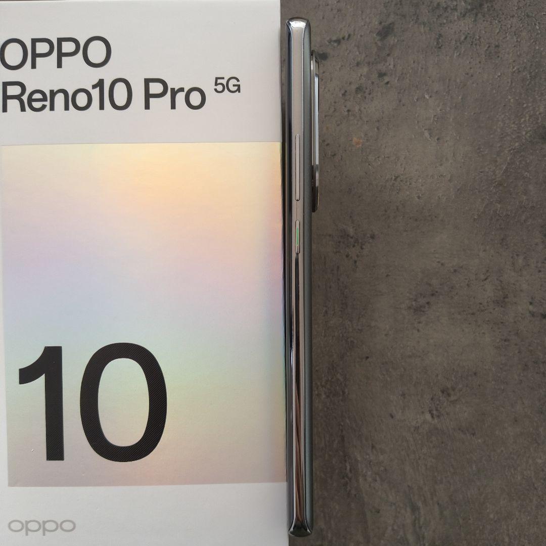 OPPO Reno10 Pro 5G 本体　シルバーグレー
