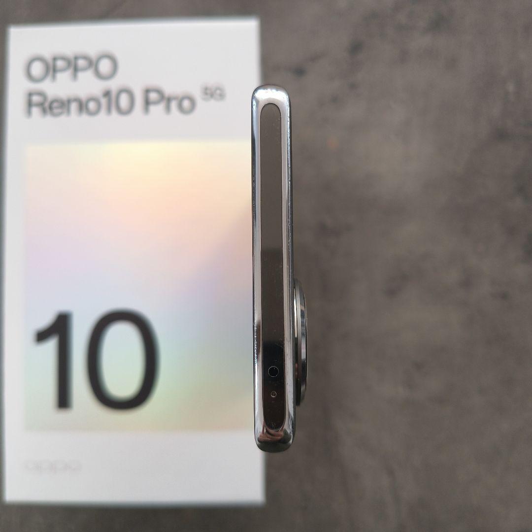OPPO Reno10 Pro 5G 本体　シルバーグレー