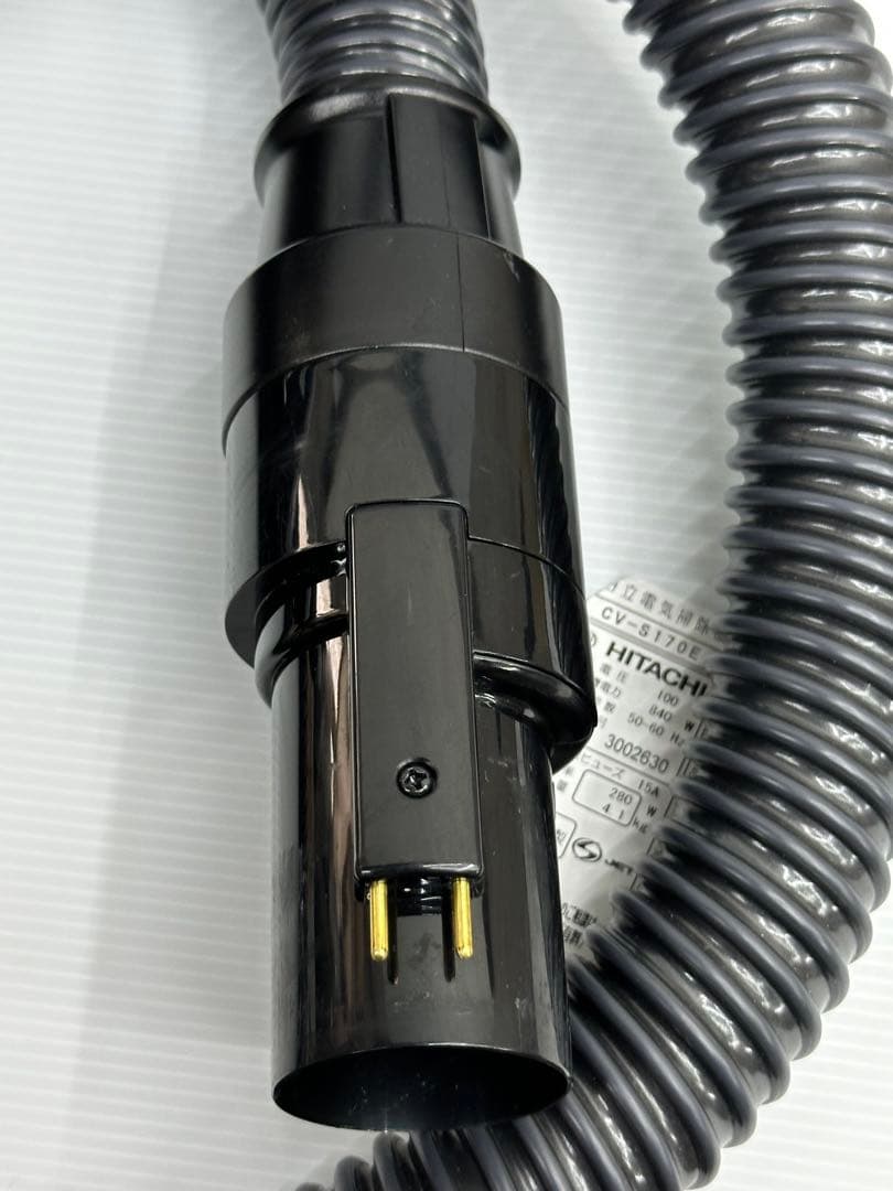 動作保証品　日立掃除機　ホース　CV-SD200006 黒　ブラック　ホースのみ