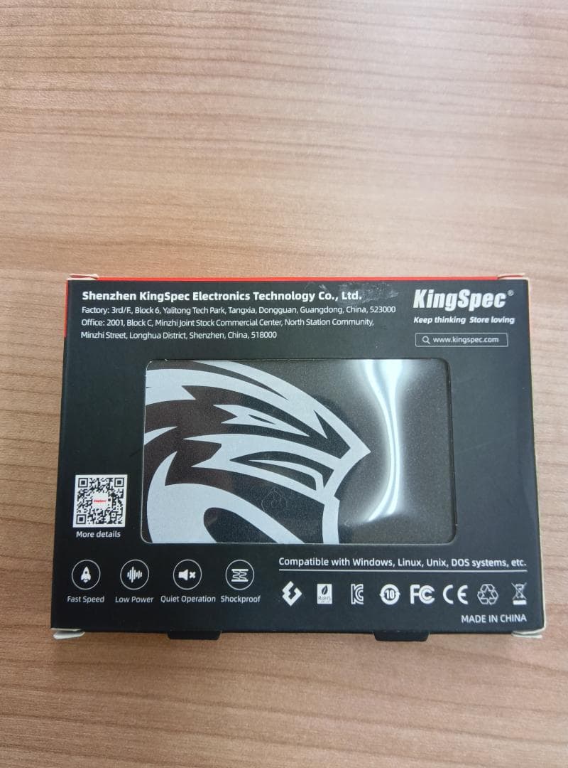 【012B11】 KingSpec SSD512GB SATAIII 6Gb/s