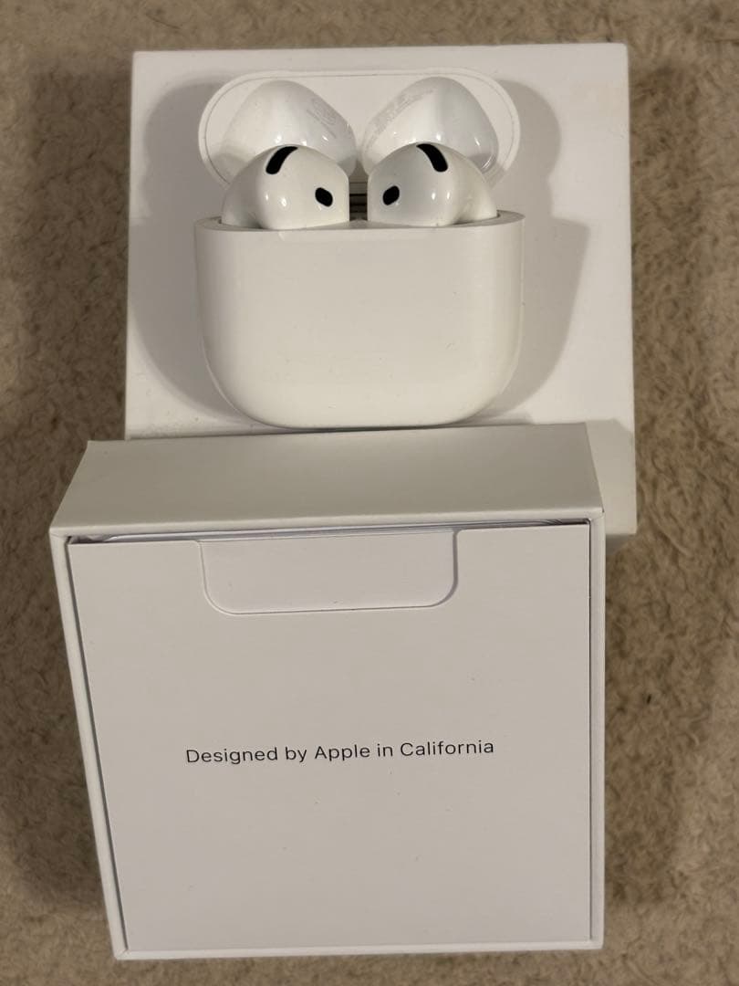 AirPods 4 ANC アクティブノイズキャンセリング機能搭載