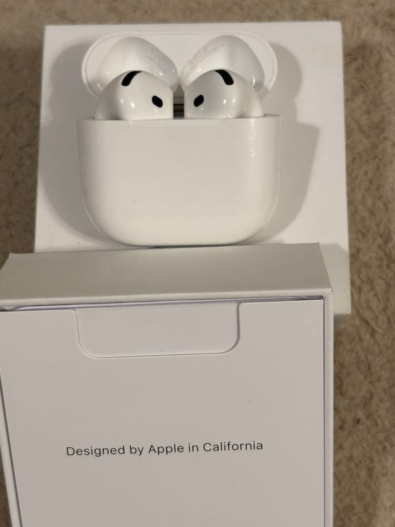 AirPods 4 ANC アクティブノイズキャンセリング機能搭載