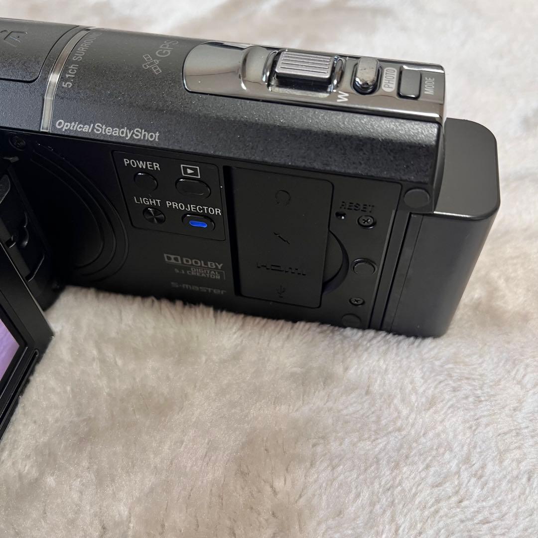 SONY HDビデオカメラ Handycam HDR-PJ590V ブラック