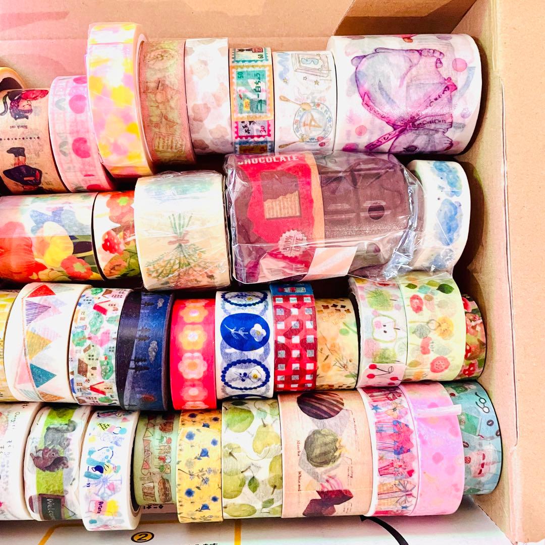 マステ 51こ まとめ売り♡ 断捨離 大量