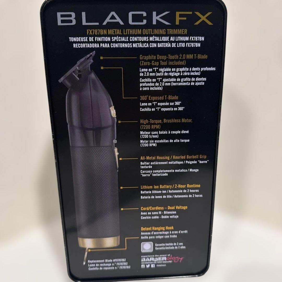 新品未使用　BaByliss pro BLACK FX FX787BN トリマー