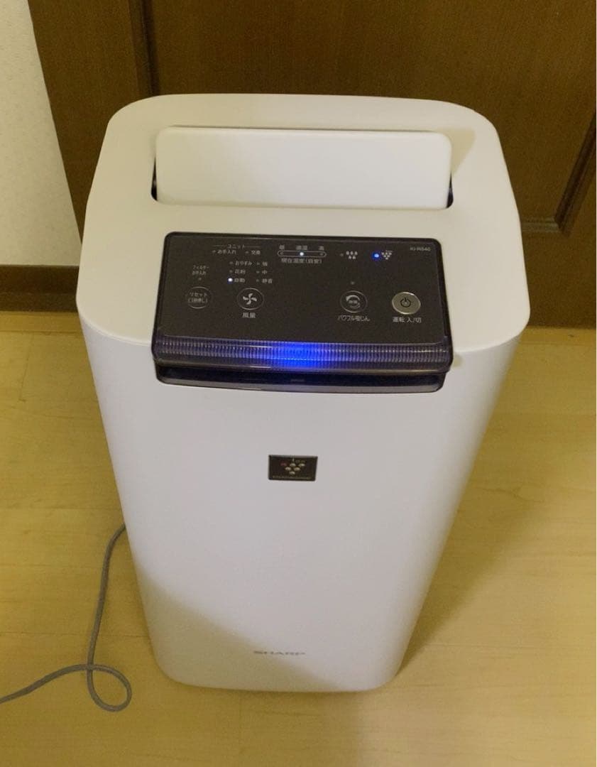 【ユニット新品・美品】SHARP 加湿空気清浄機　KI-RS40-W