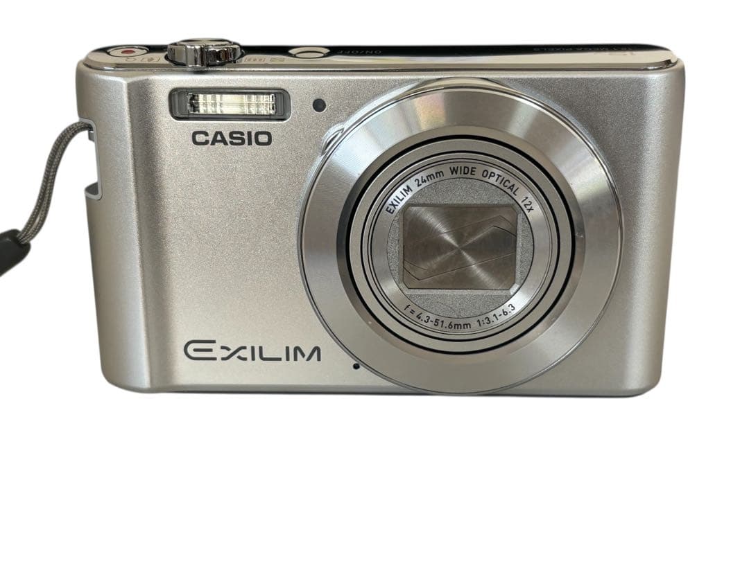 美品 CASIO EXILIM EX-ZS180 シルバー