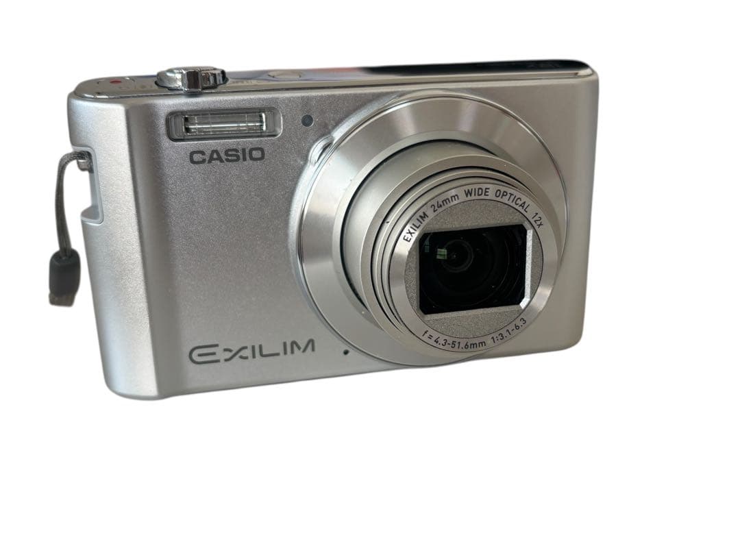 美品 CASIO EXILIM EX-ZS180 シルバー
