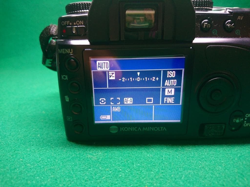 KONICA MINOLTA DIGITAL DG-5D デジタル一眼中古品