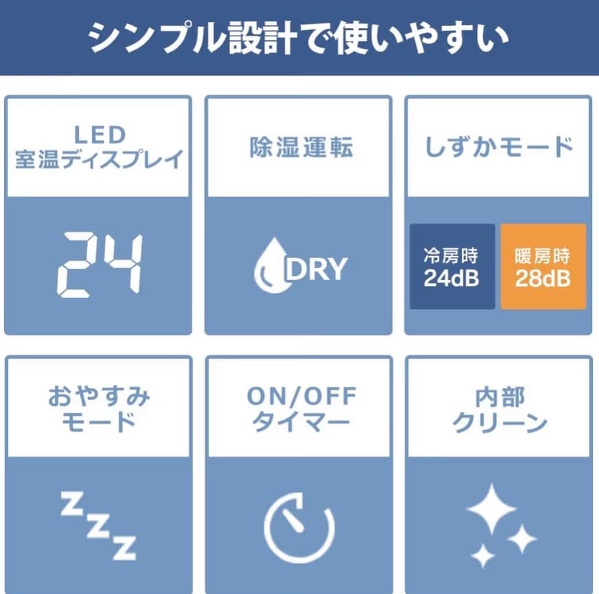 アイリスオーヤマ6畳ルームエアコン本体室外機リモコン2021年IHF-2205G