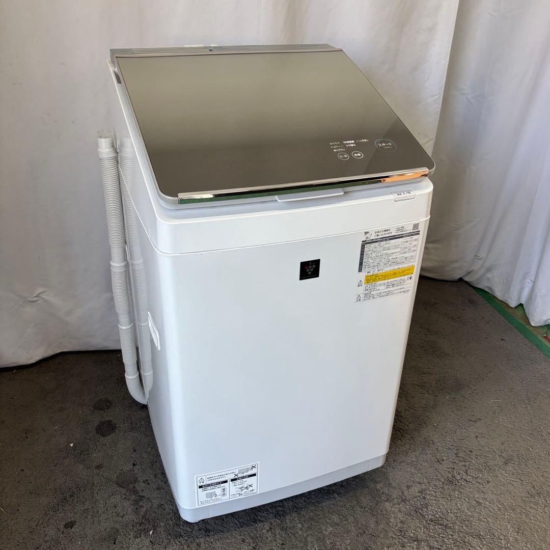 266❤️洗濯機　SHARP　11キロ　乾燥　分解洗浄　綺麗　中古　安い　設置無料