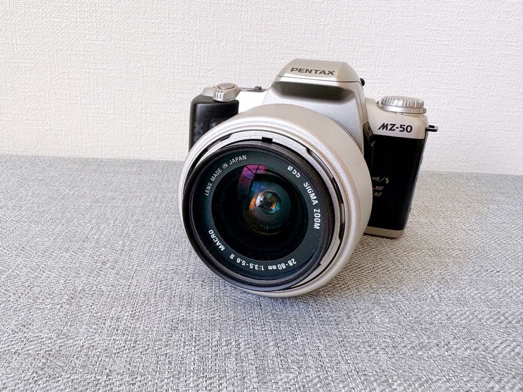PENTAX MZ-50 SIGMA フィルム一眼＋レンズ2本セット 動作未確認
