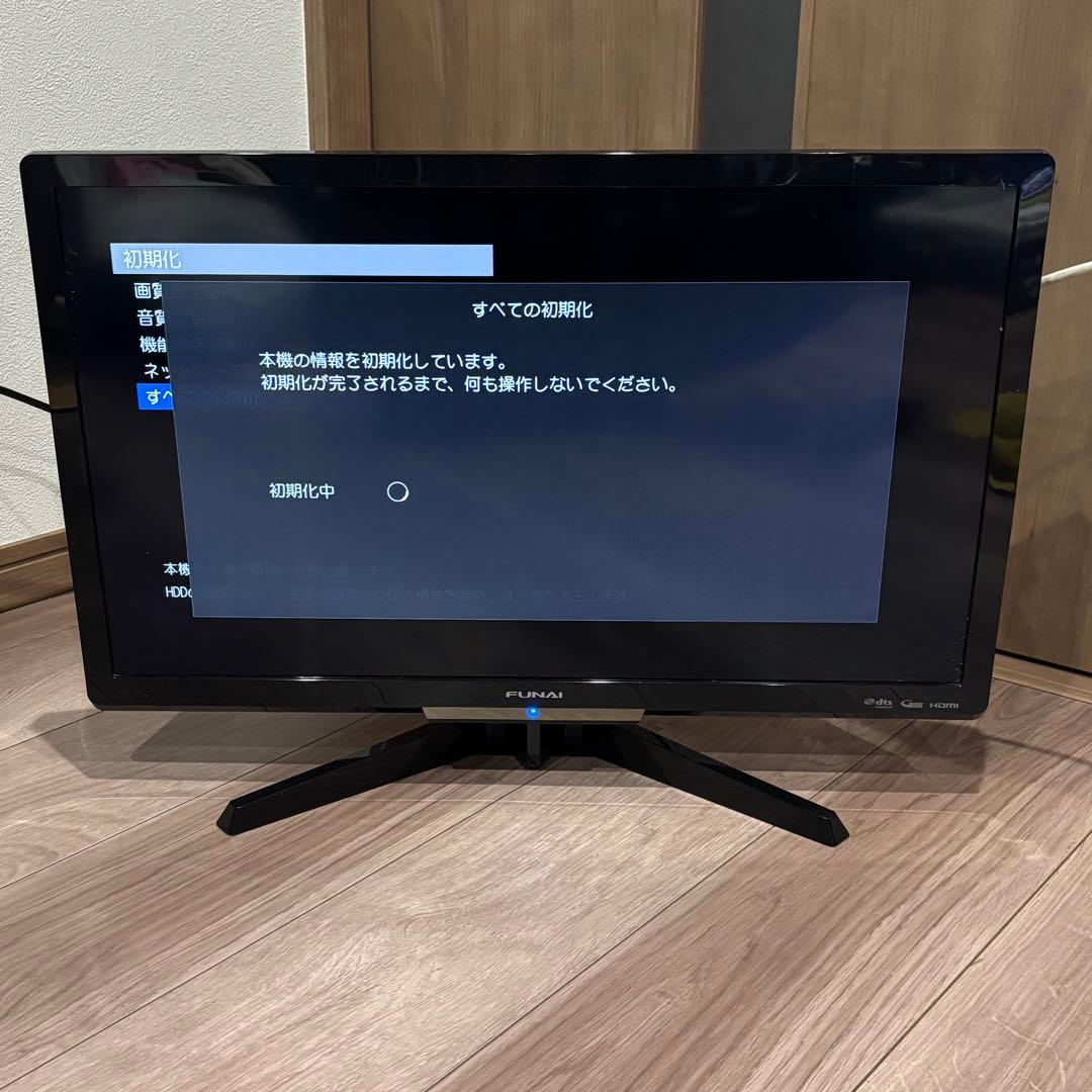 FUNAI 24型 液晶テレビ FL-24H2010 HDD内蔵 裏番組録画対応