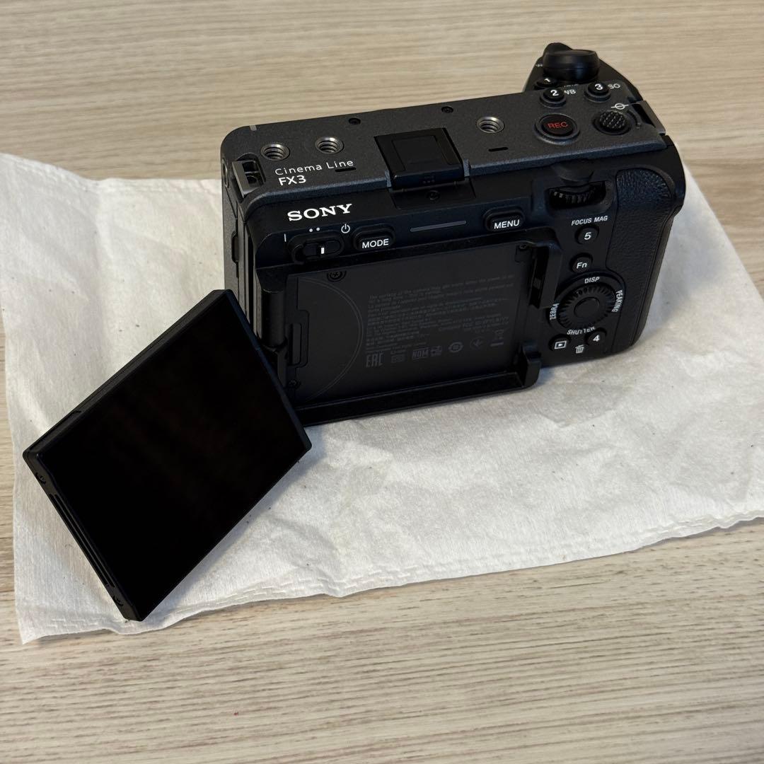 【美品】SONY ILME-FX3 本体［トップハンドル付き］